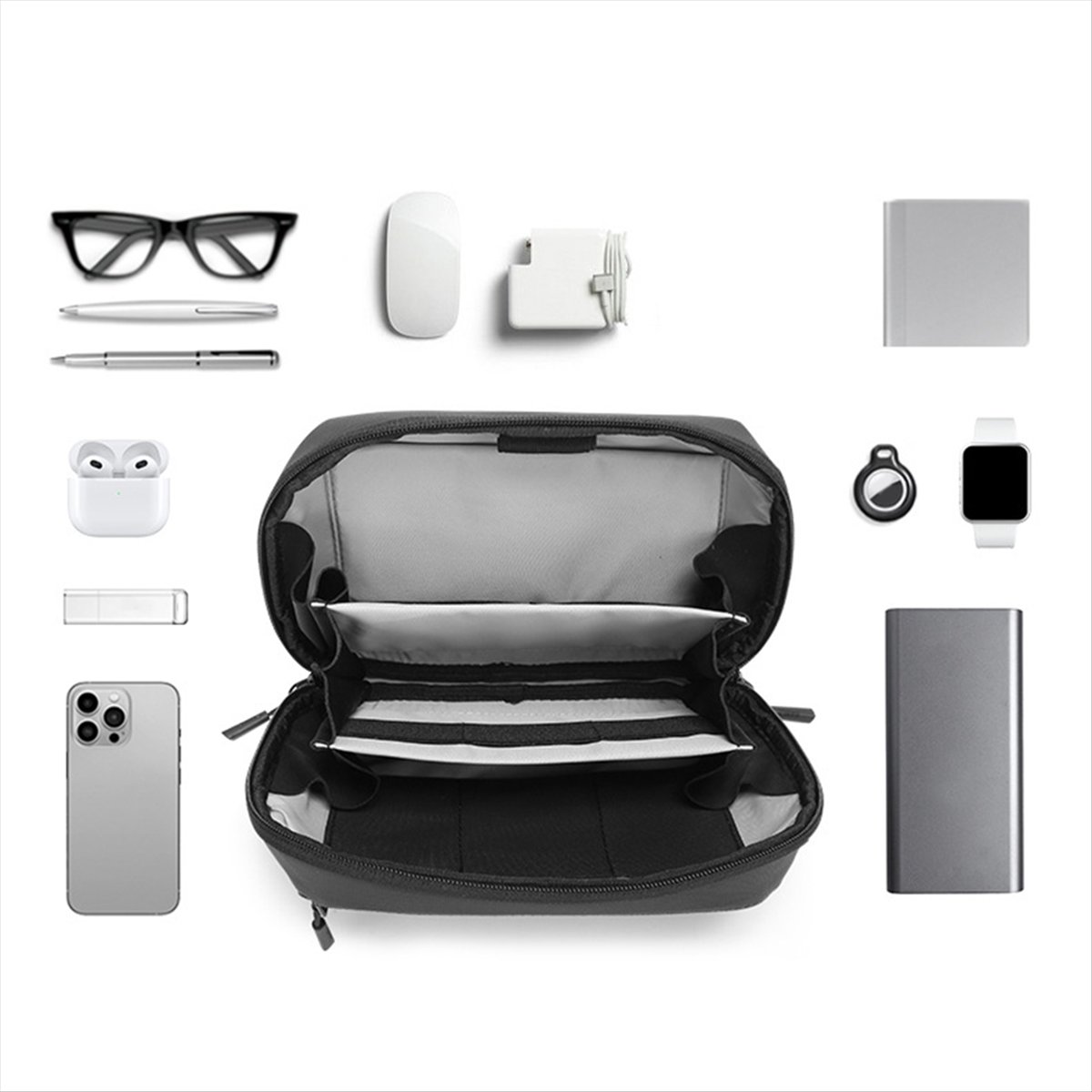 Tech Accessories Travel Organizer Pouch - ☶ ❈ ＊ ♥ Pochette technique