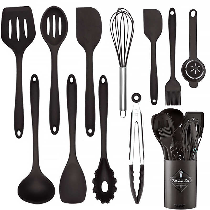 Hi Tech Kitchen Accessories - Ustensiles de cuisine antiadhésifs en silicone,