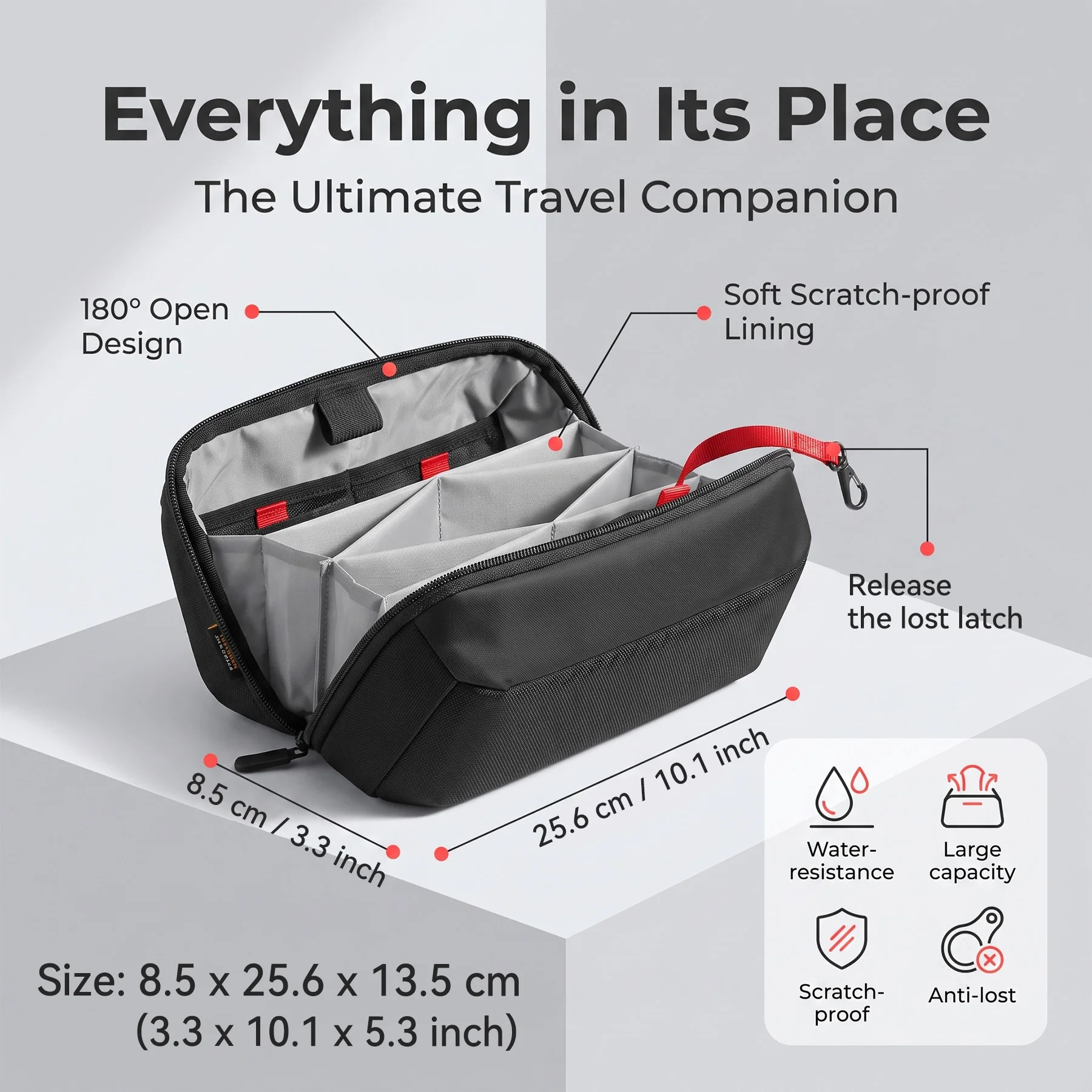 Pochette de rangement pour acc - Tech Accessories Travel Organizer Pouch avis et prix