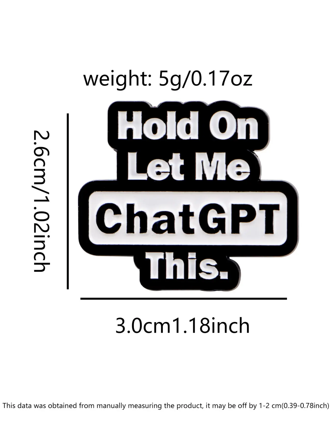 Broche en émail Chatgpt, insig - Tech Accessories Logo avis et prix