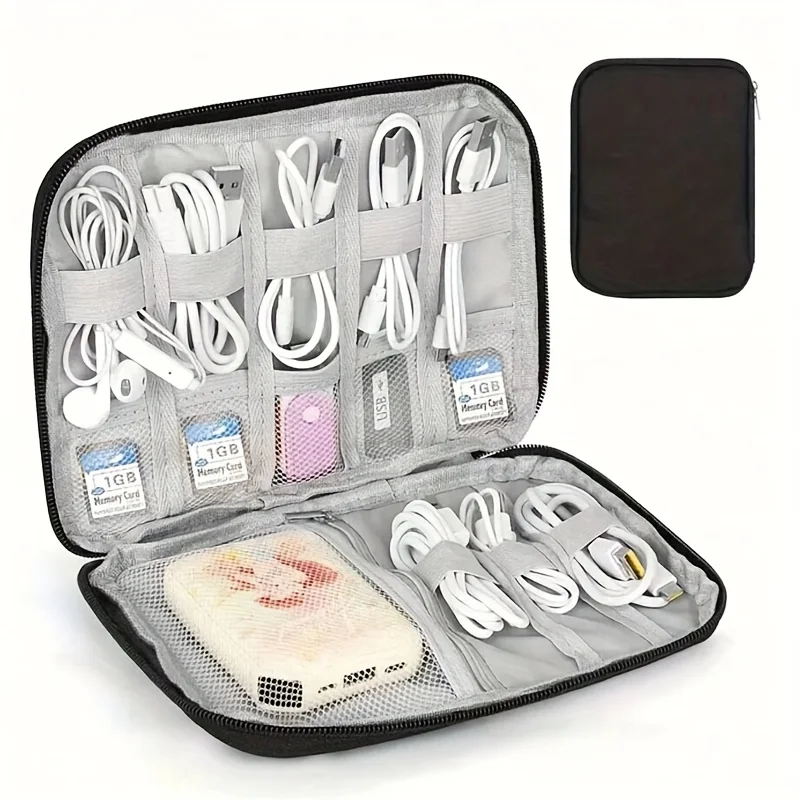 1 sac de rangement portable po - Tech Accessories Travel Organizer Pouch avis et prix