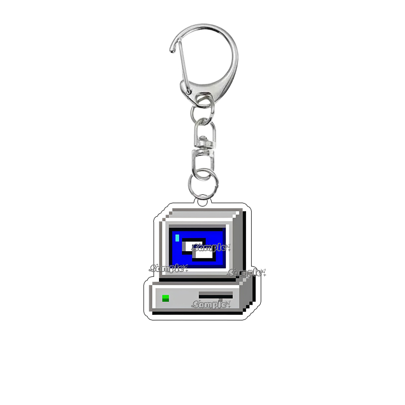 Porte-clés en acrylique créati - Tech Accessories Icon avis et prix