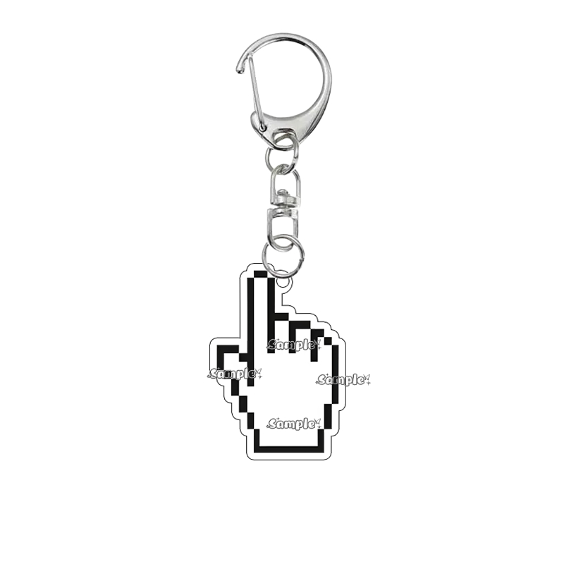 Porte-clés en acrylique créati - Tech Accessories Icon avis et prix