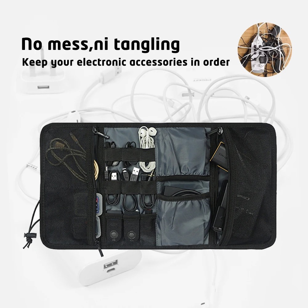 Poudres d'évaluateur électroni - Tech Accessories Travel Organizer Pouch avis et prix